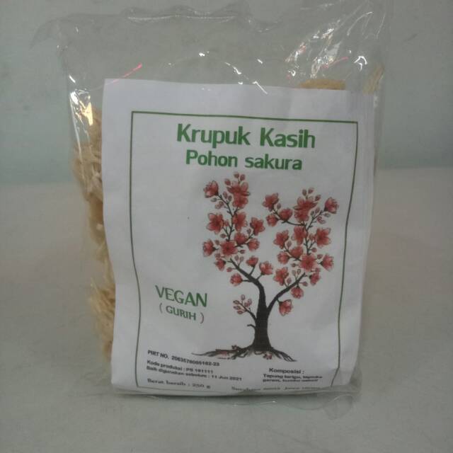 

Kerupuk Sakura Bulat Besar 250g