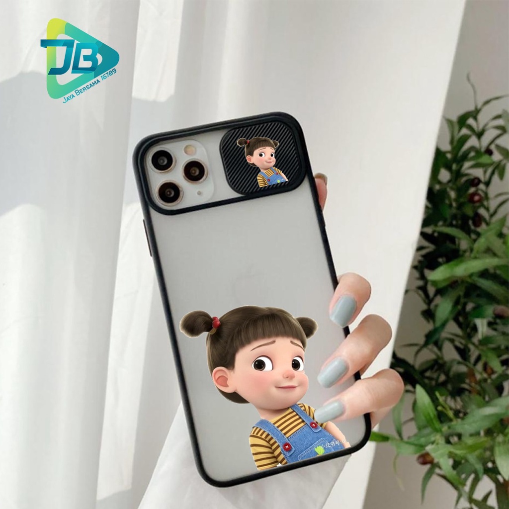 SOFTCASE SLIDE KAMERA CARTOON RIGGED OPPO VIVO SAMSUNG XIAOMI REALME IPHONE ALL TYPE JB4954