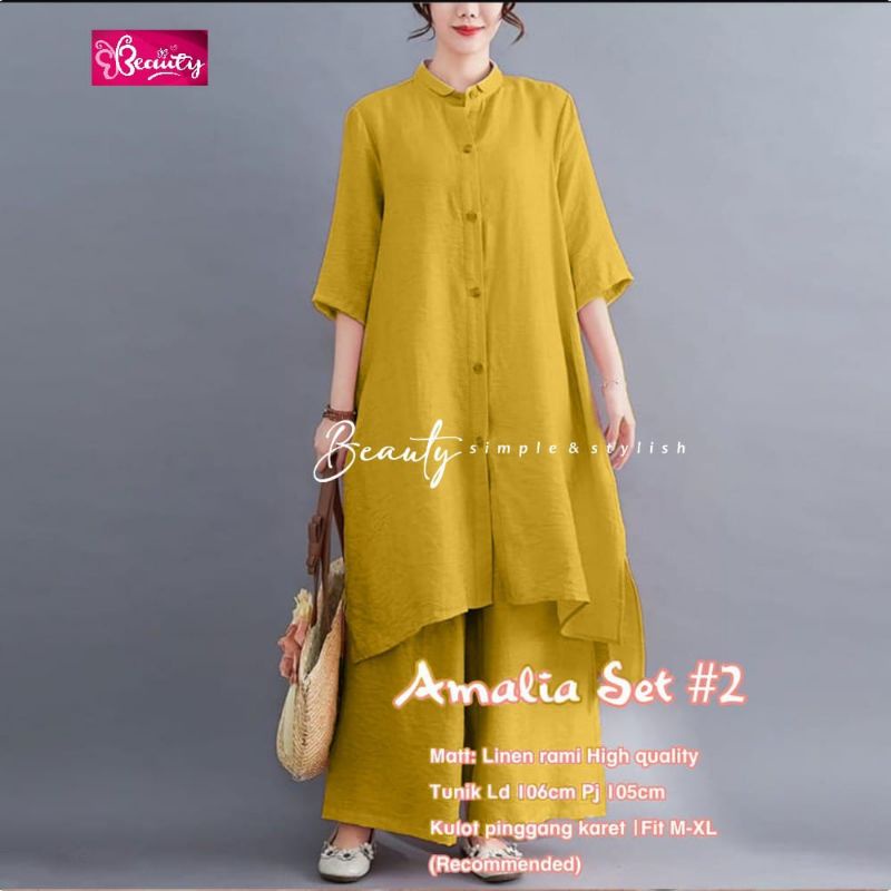 ONE SET Amalia set LD106 Cotton Shakila premium HQ Original Beauty