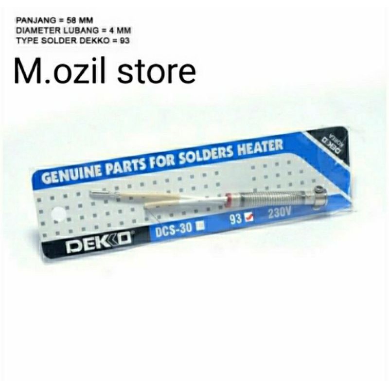 elemen solder Dekko 93