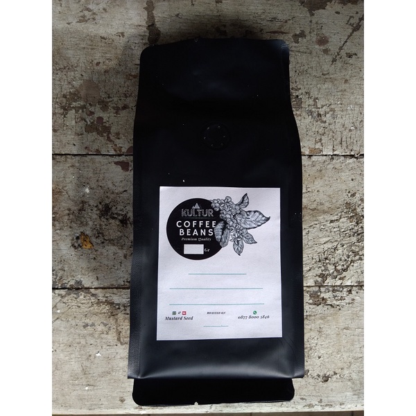 

kopi-biji- coffee bean biji kopi robusta lampung original 1 kg - med-dark roast, beans -biji-kopi.