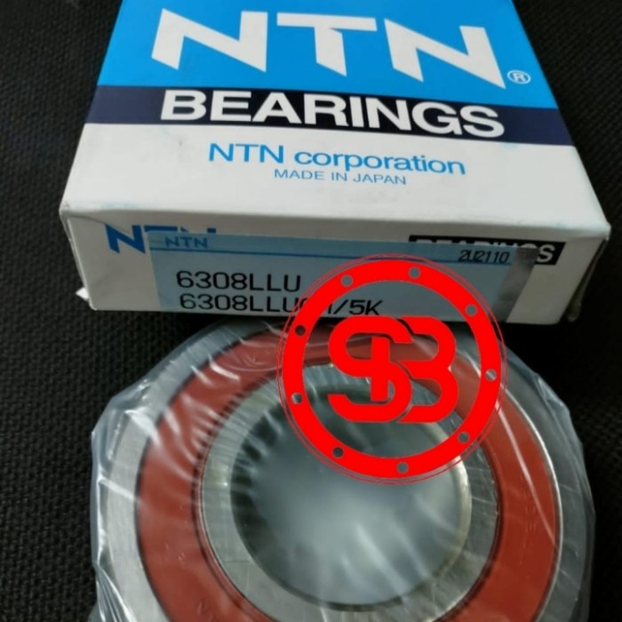 Bearing 6308 2RS NTN / 6308 2RS C3 NTN JAPAN ORIGINAL