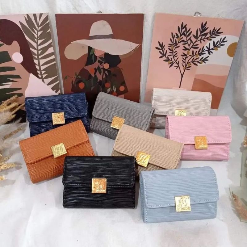 Cindy wallet jimshoney dompet lipat / dompet mini / dompet kartu wanita