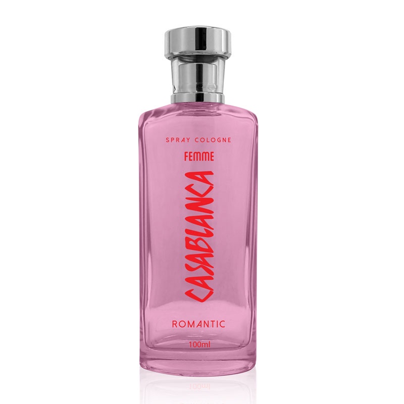 Casablanca Spray Cologne GLASS Femme Pink Romantic 100ml