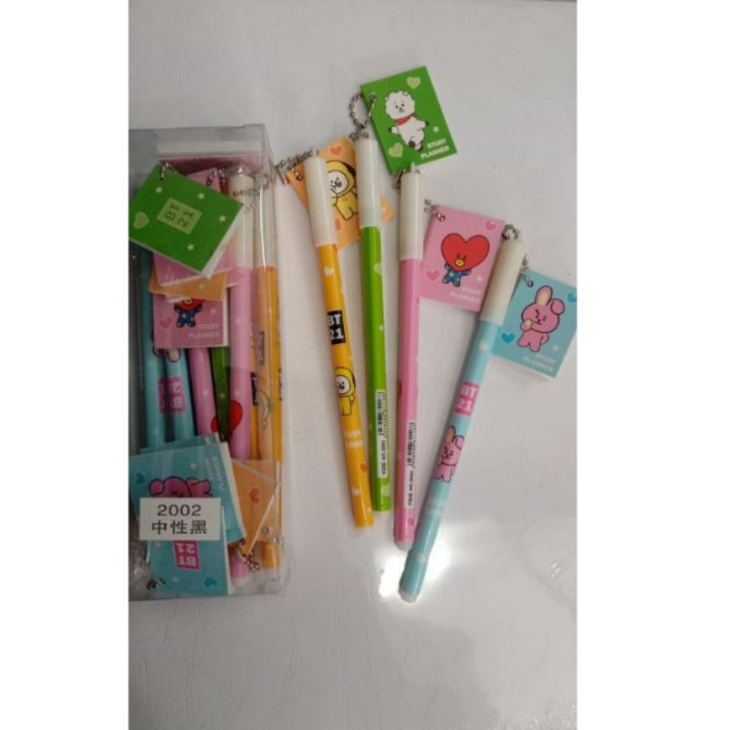 

Pulpen gel gantungan notes/buku karakter gbr random