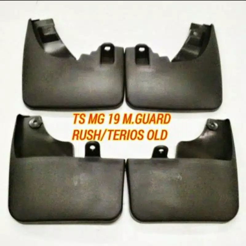 mudguard/karpet lumpur mobil rush /terios old lama