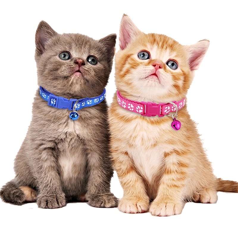 【Yayapet】Kalung Lonceng Kucing Kelinci Adjustable Motif Polkadot Luc Kalung Anjing Kalung Hewan Peliharaan Yang Dapat Di Sesuaikan Bereflektif Dengan Gesper Pengaman