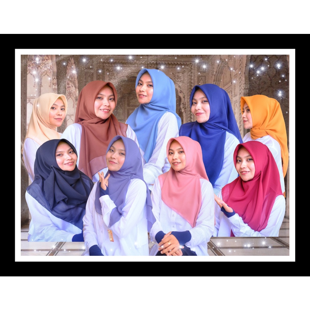 HIJAB BELLA SQUARE / JILBAB SEGIEMPAT BELLA SQUARE