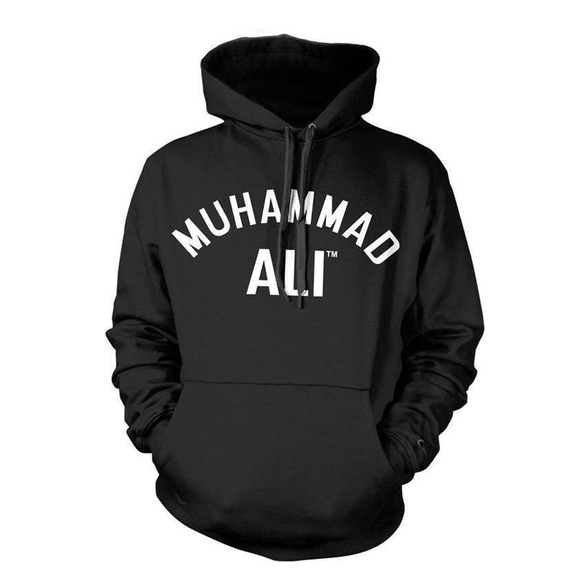 Hoodie Zipper Muhammad Ali black premium