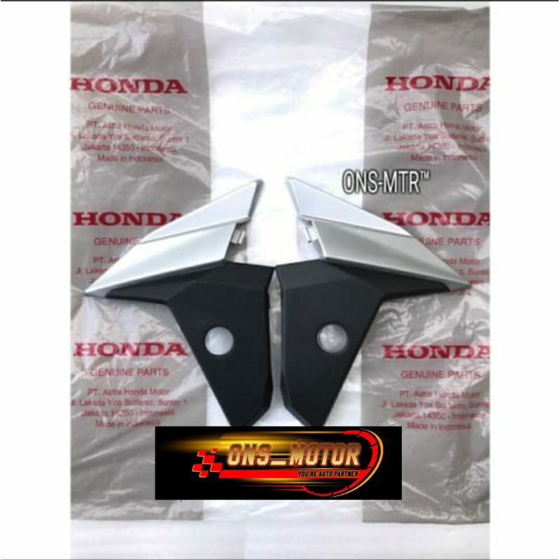 cover tutup step kanan kiri LR dudukan step pivot cover supra x125 fi ORIGINAL