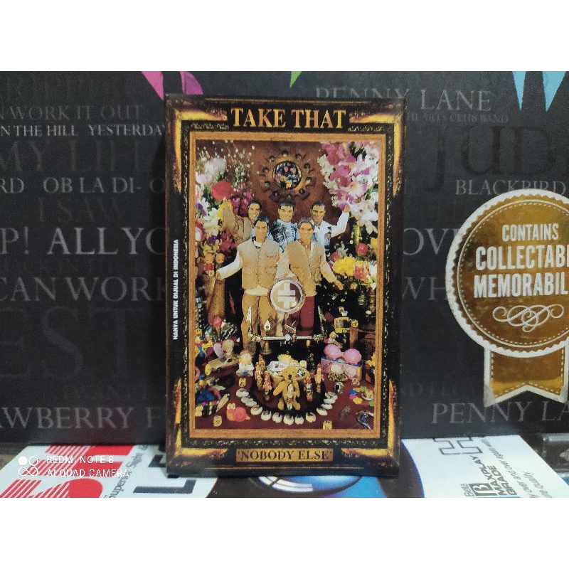 Kaset Pita : TAKE THAT - NOBODY ELSE.