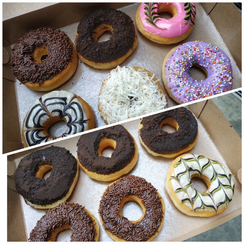 

Donat Topping Ukuran Besar isi 12 Pcs