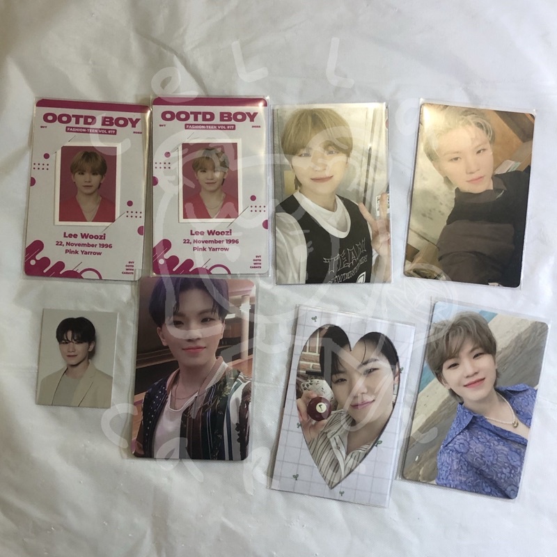 PC PHOTO ID WOOZI SEVENTEEN MEMBERKIT ATTACCA OP2 OP3 YOUR CHOICE BESIDE BENEFIT SEMICOLON YES24 SG2