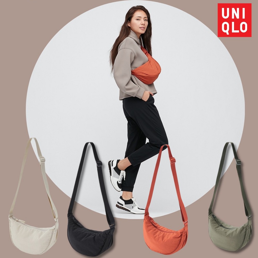 TERMURAH   Tas Kanvas Original UNIQLO / WOMEN Tas Bahu Mini Round