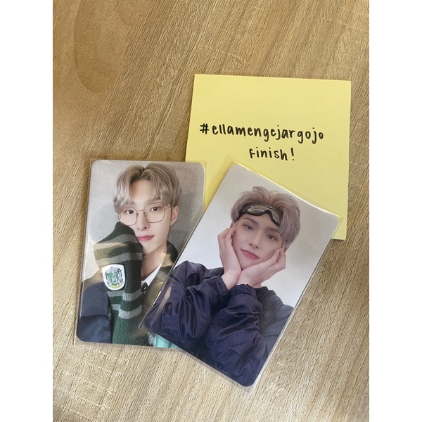 BOOKED ATEEZ mingi gojo & harpot