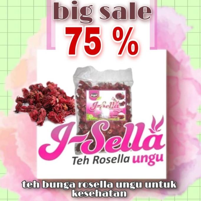 

j-sella ungu jayyid Teh bunga rosella pelangsing tubuh