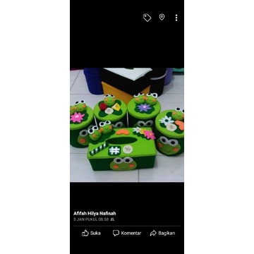 toples plastik karakter lucu