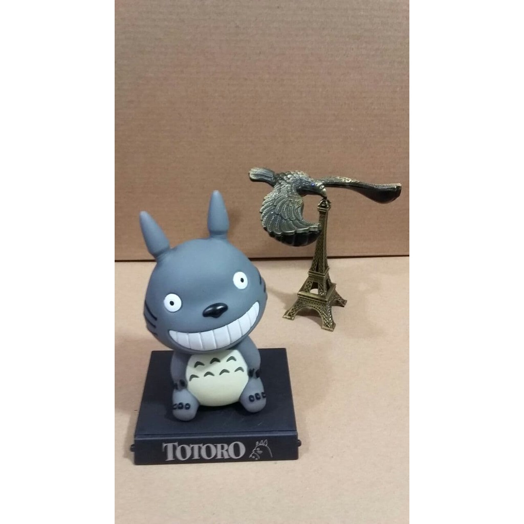 New Item! PAJANGAN HIASAN DASHBOARD MOBIL TOTORO BONEKA KEPALA GOYANG Baru!