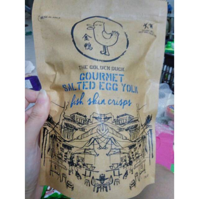 

The Golden Duck Fish Skin Crisps