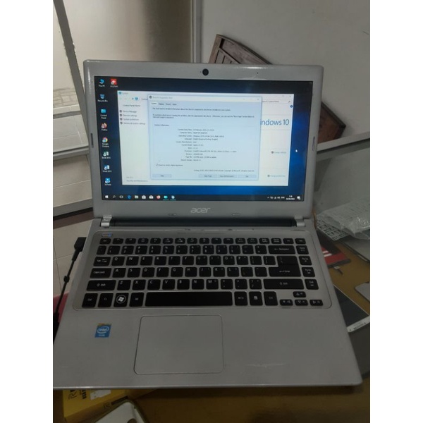 Laptop Acer v5 431 ram 4gb hdd 500gb normal
