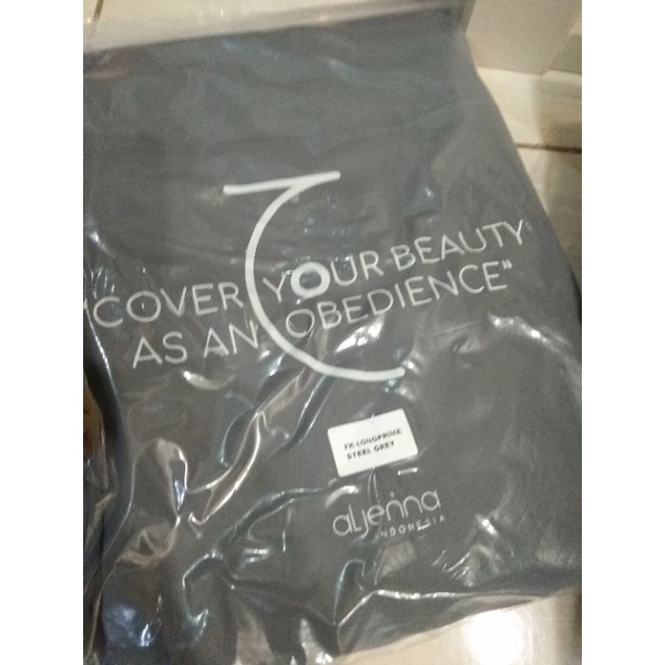 Aljenna FK Long Prime Steel Grey (jastip Sara)