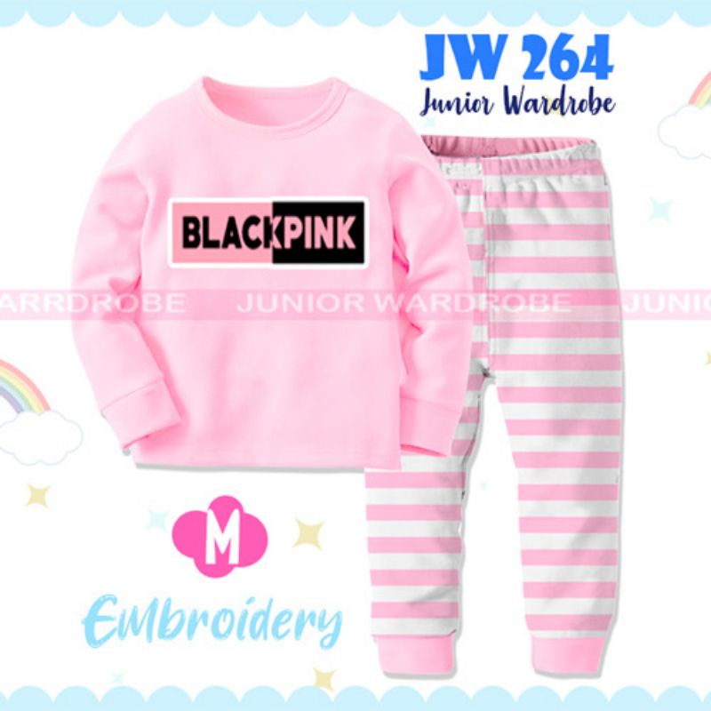 AS Setelan Pajamas Anak Junior Wardrobe JW 264