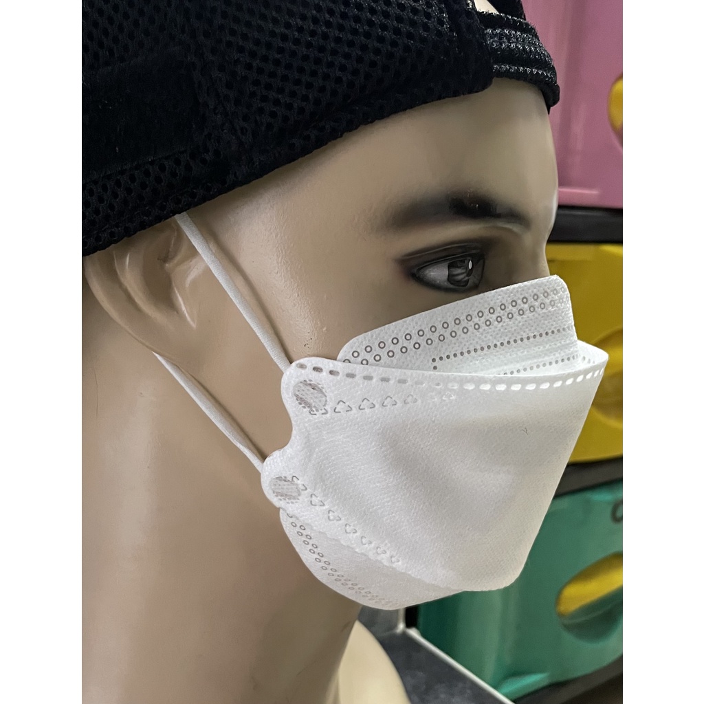 Masker Putih 77 - Masker HUT RI 77 - Masker Merah Putih KF94 HUT RI 77