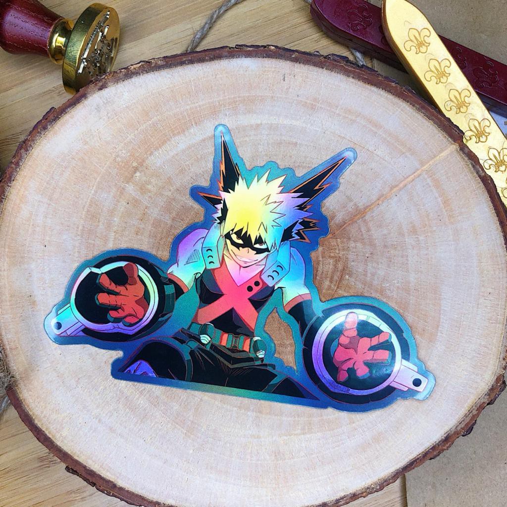 

My Hero Academia Hologram Sticker Bakugou