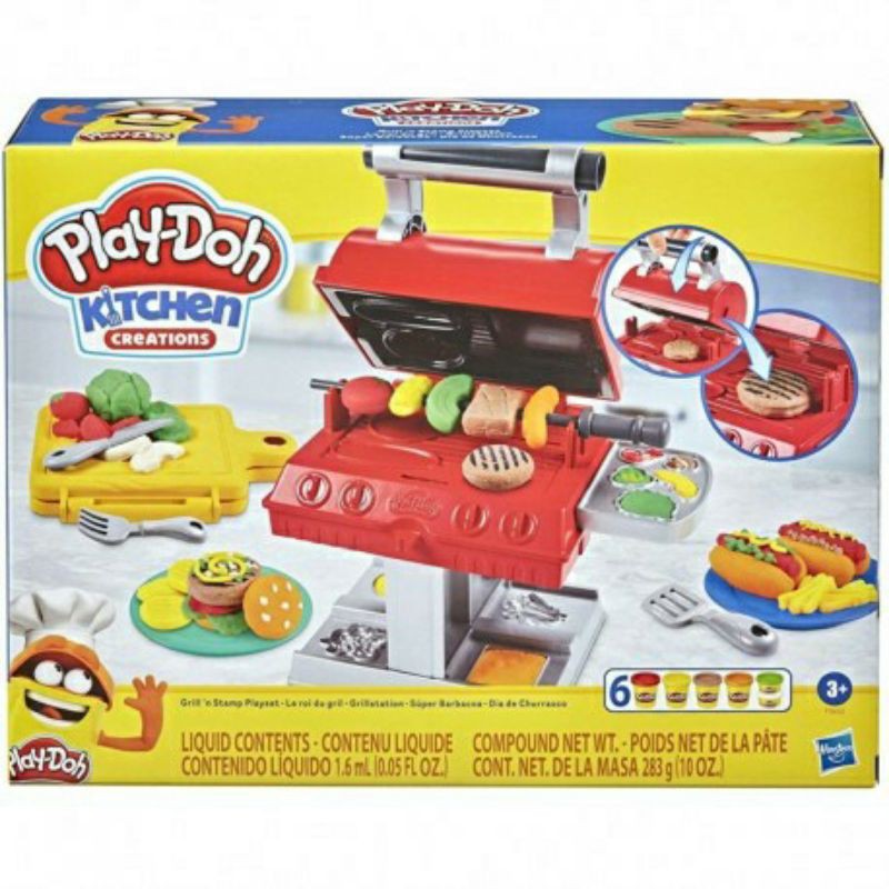 Play-Doh Kitchen Creations Grill 'n Stamp playset play doh