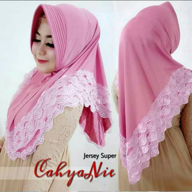 Hijab_Renda hijab_Jersey Hijab_Murah Hijab Jersey