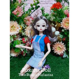 ROXANA DOLL BONEKA BARBIE PIVOTAL 3D EYES MATA 3 DIMENSI