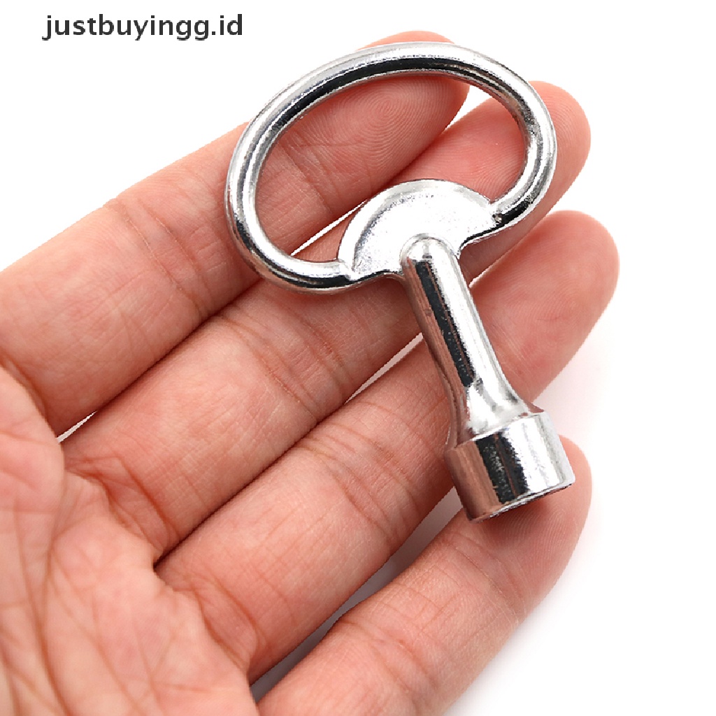 [justbuyingg.id] Elevator universal triangular key train door key heating valve water valve key1 ID