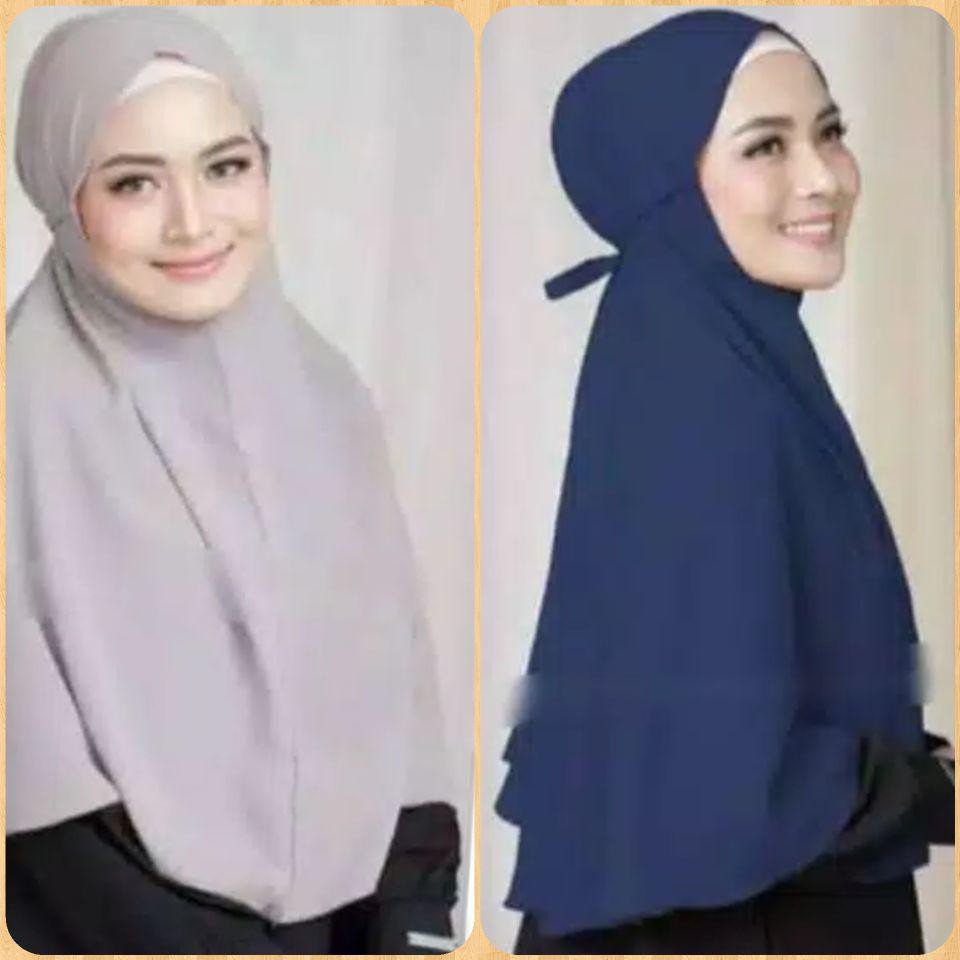 HIJAB BERGO MARYAM MURAH  SIZE L HARGA RESELLER