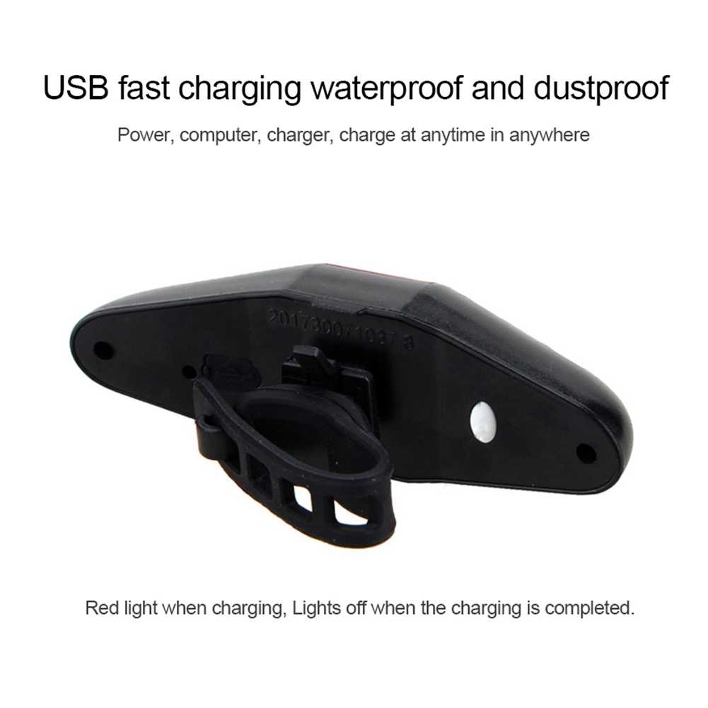 Lampu Sepeda / Lampu Depan Sepeda / Senter Sepeda / Lampu Belakang Sepeda WASAFIRE Lampu Sepeda Rem Sein Kiri Kanan dengan Remote - SP49