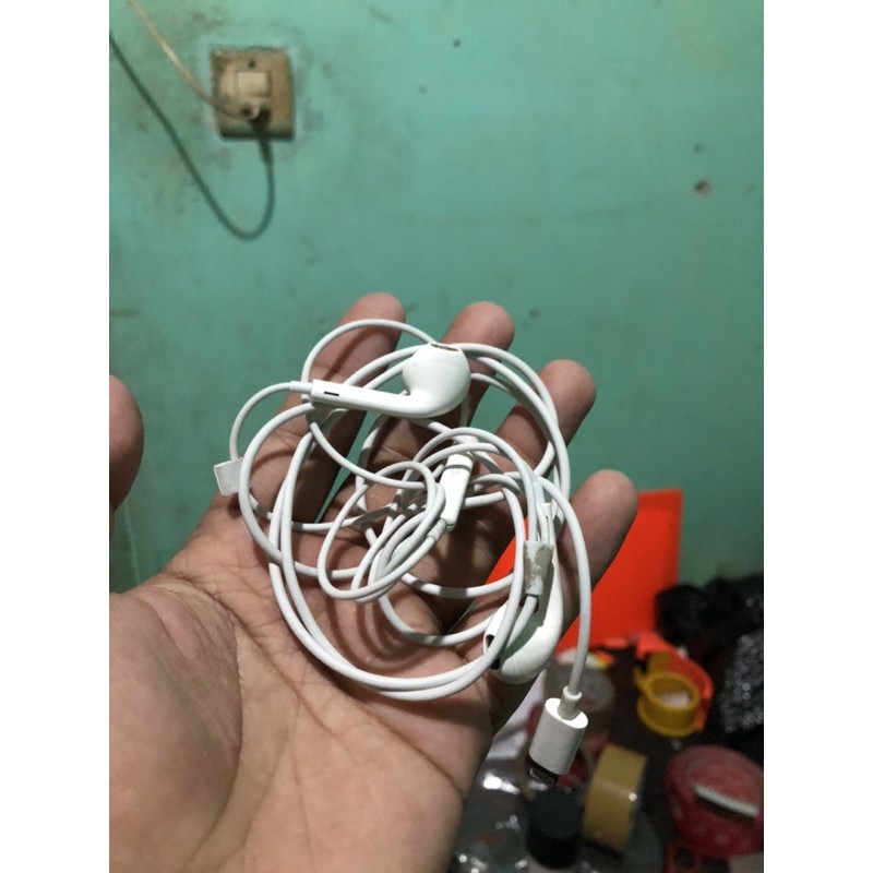 Headset iphone x  original copotan