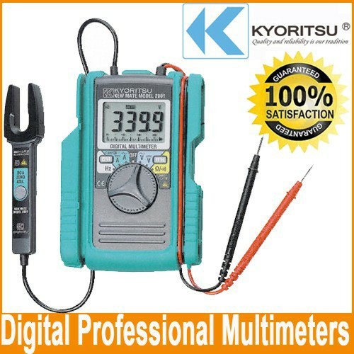 Kyoritsu 2001a Digital Multimeter with AC/DC Clamp Sensor