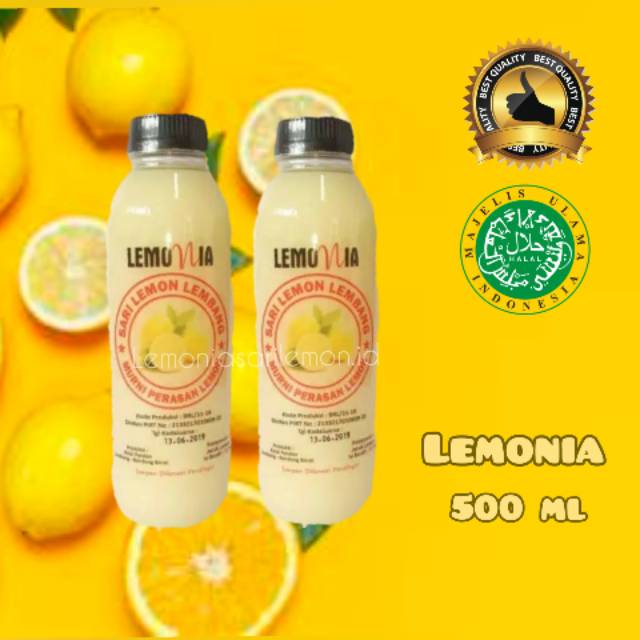 

PROMO" PAKET HEMAT 2 BOTOL SARI LEMON LEMONIA 500ML DIET SEHAT