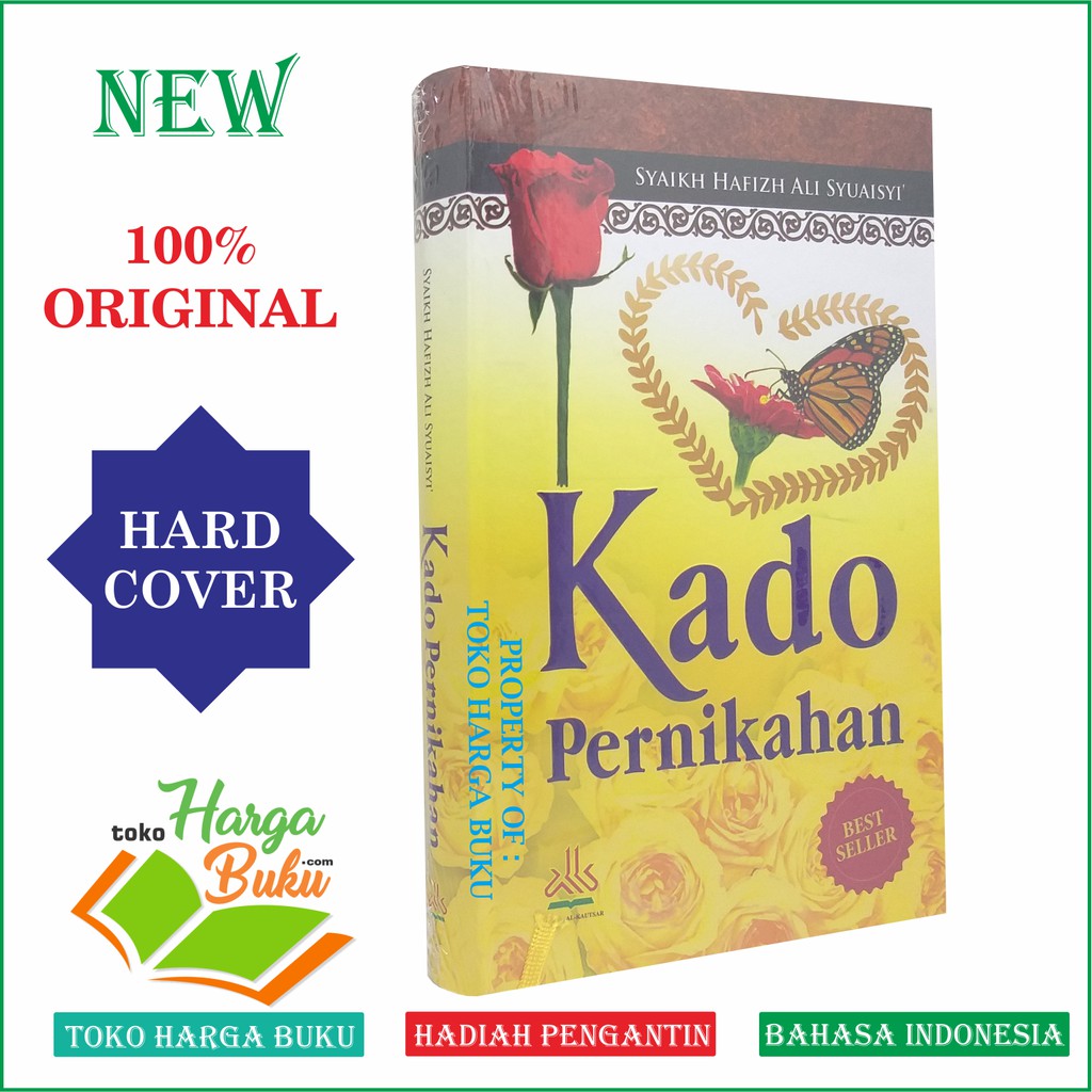 Foto Buku Kado Pernikahan - Pernikahan Perkawinan Bingkisan untuk Kedua Mempelai Mahkota Pengantin PAS