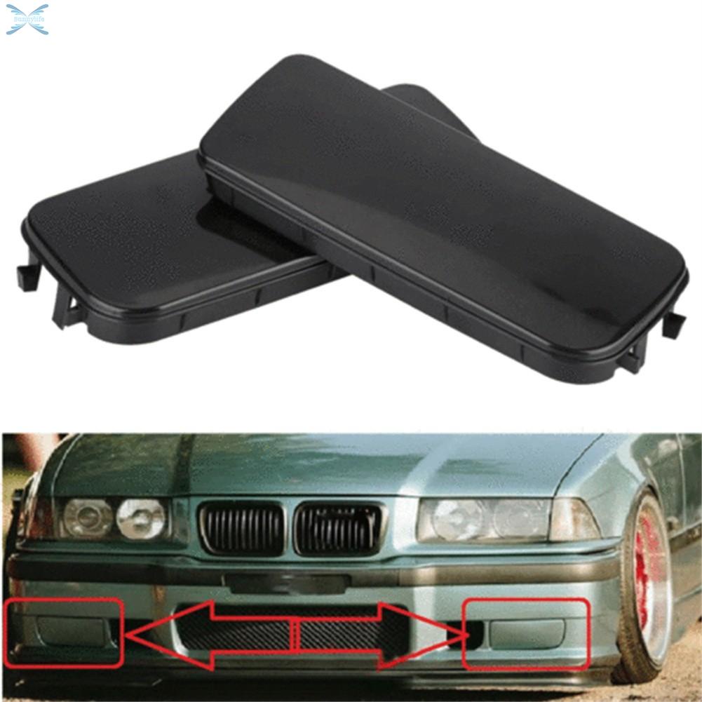 2*Car Front Fog Light Hole Cover Cap For BMW E36 3-Series 320i/323i/325i/328i