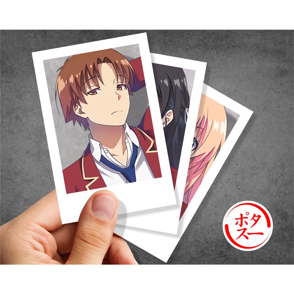 Koleksi Polaroid Anime You Jitzu / Classroom of The Elite A - Ayanokouji