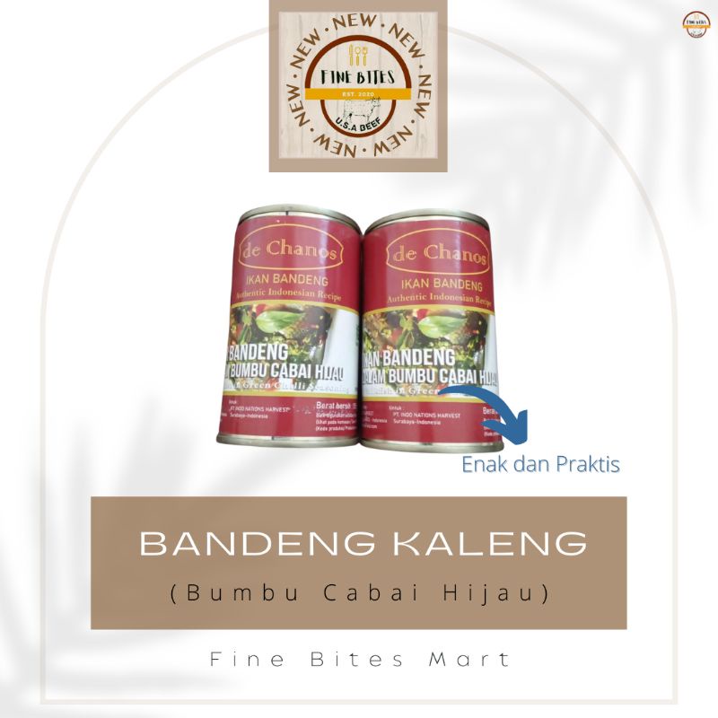 de chanos ikan bandeng kaleng (155g)