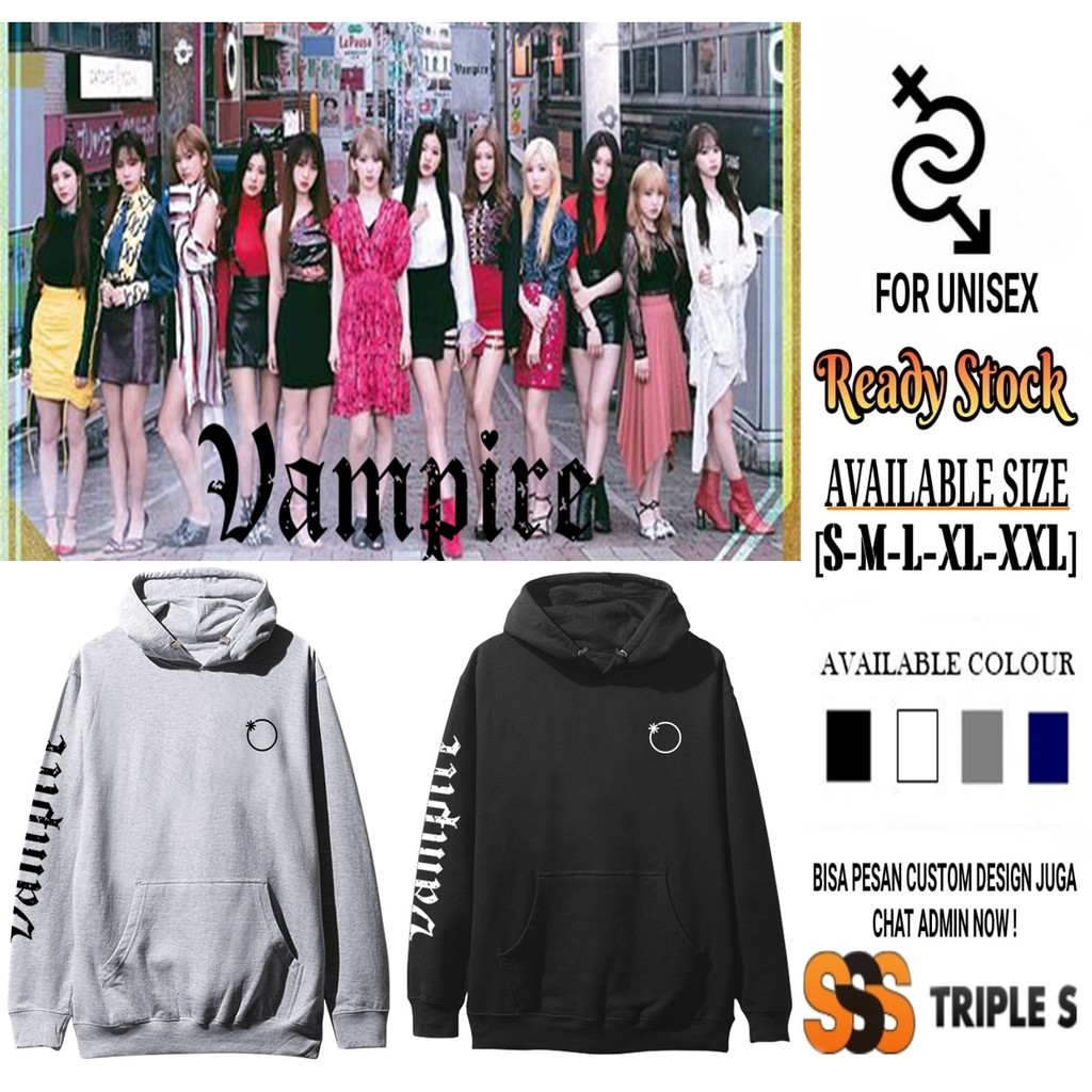 HOODIE JUMPER KPOP IZONE VAMPIRE IZ*ONE