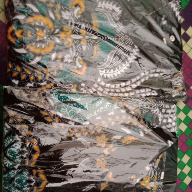 Batik Couple Keluarga Sania Ruffle Ori Ndoro Jowi Dnt Madu