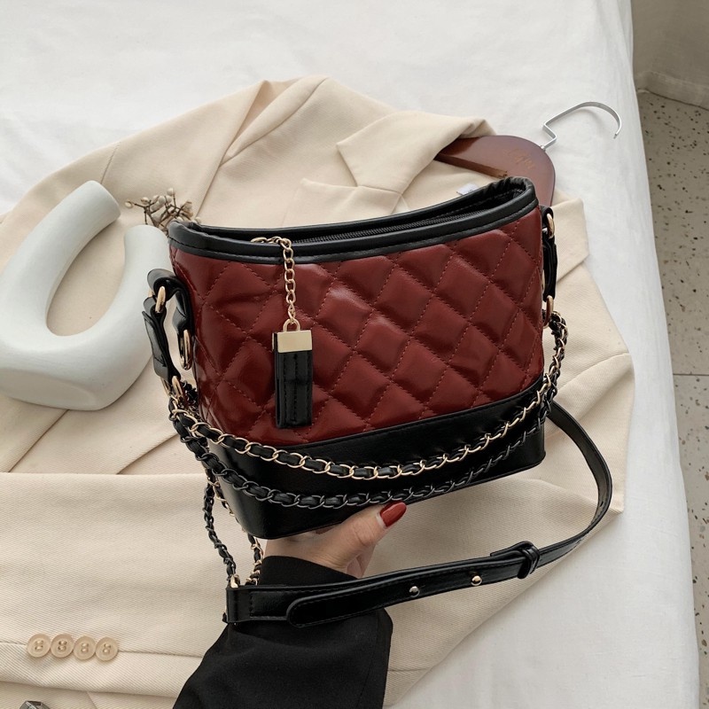 BJ31188 - BLACK/RED/WHITE - TAS IMPORT TAS WANITA FASHION IMPORT MODIS ELEGAN TERMURAH TERLARIS TERBARU BAGSTORE JAKARTA TAS BATAM LT1188 GT1894 BQ3412