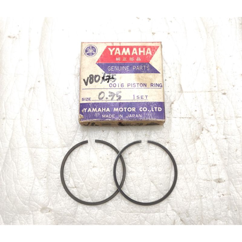 ring seher piston yamaha V75 V-75 V80 V-80 os 75 original japan