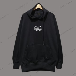 Hoodie Pria stay away  Black motif simpel Original Skandinavia