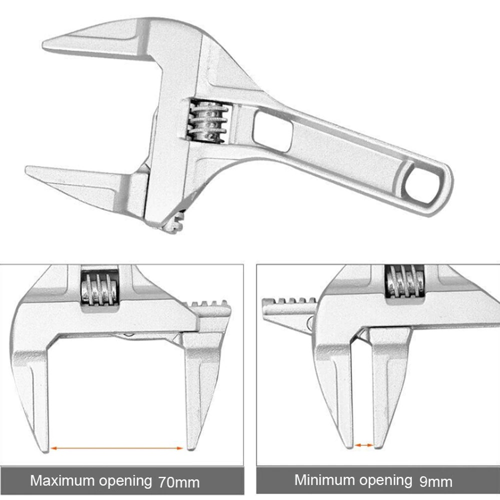 Kunci Pas Universal Adjustable Wrench Spanner 6-68mm - LISM UW82