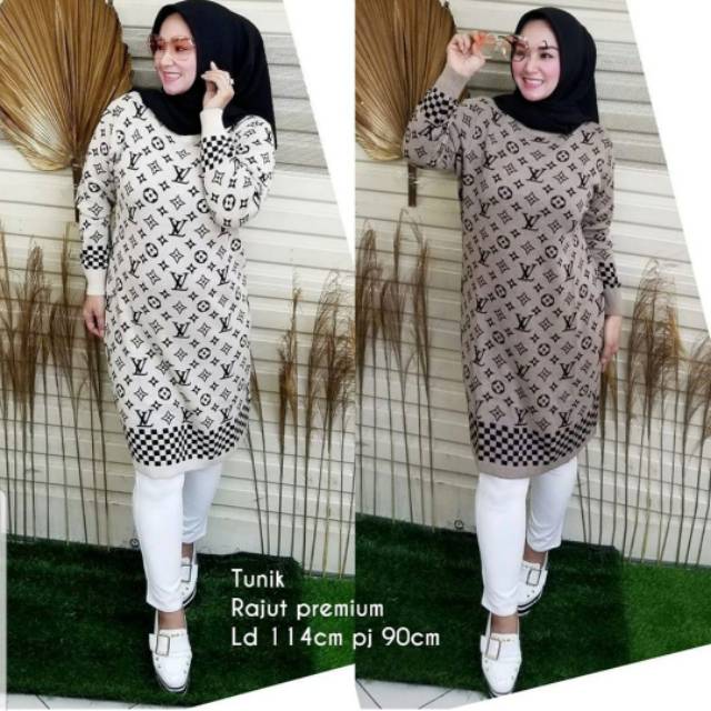 Dress/Sweater LuV Rajut Import (3795/3816)