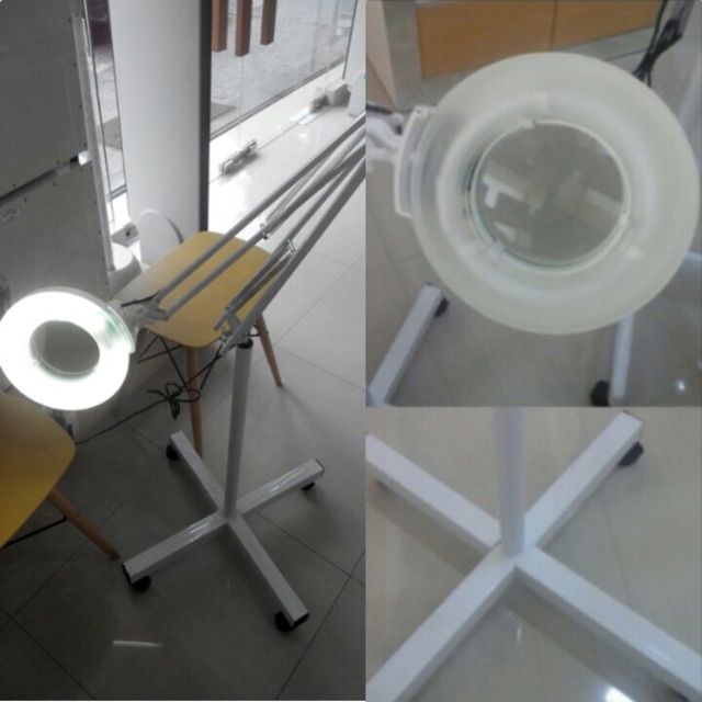 Magnifying uv lamp / lampu facial kaca pembesar / lampu eyeliner, sulam dll