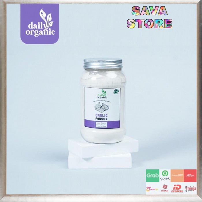 BAWANG PUTIH BUBUK - GARLIC POWDER ORGANIC PREMIUM DAILY - BAWANG PUTIH BUBUK ORGANIK